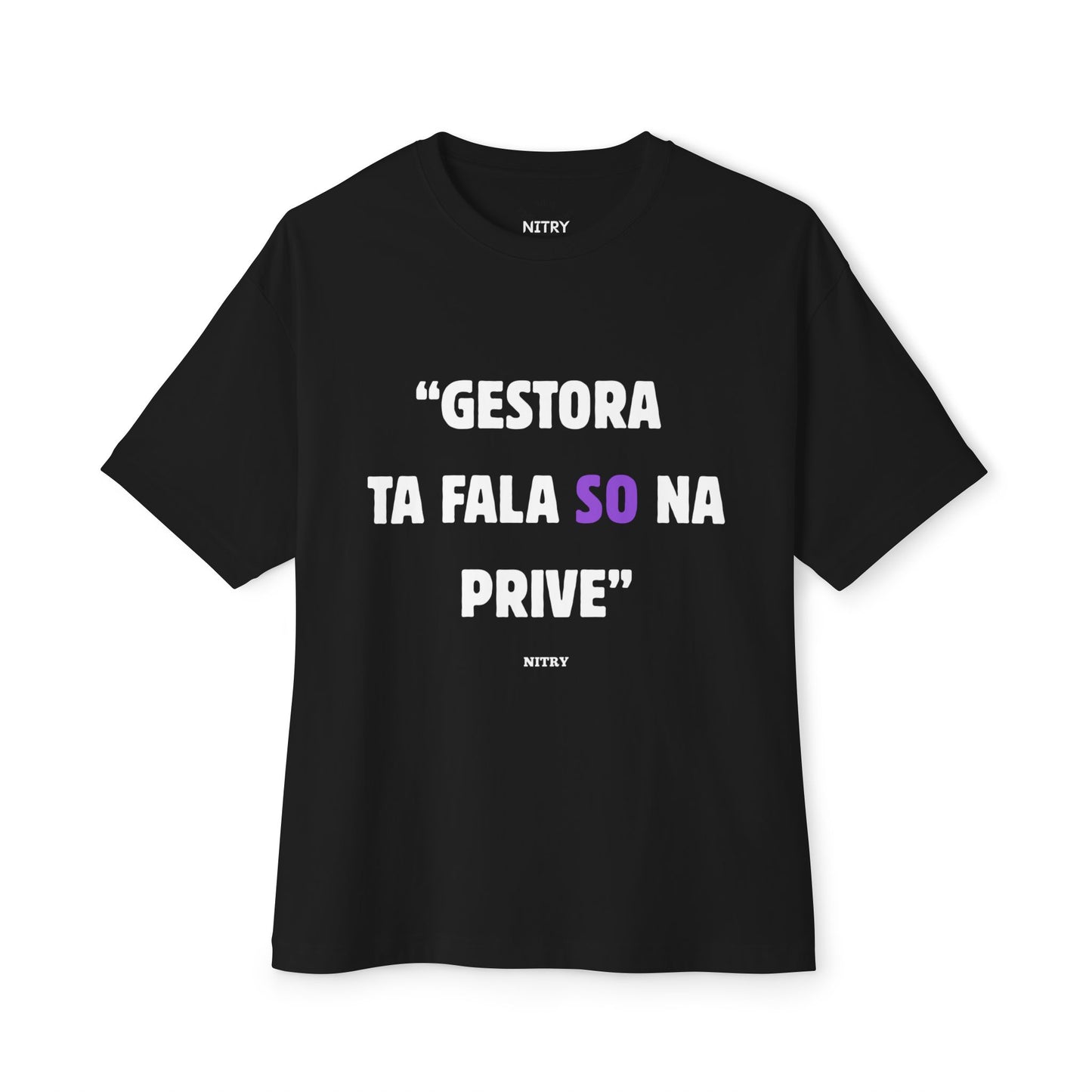 Unisex Oversized Boxy Tee  Shirt -Gestora