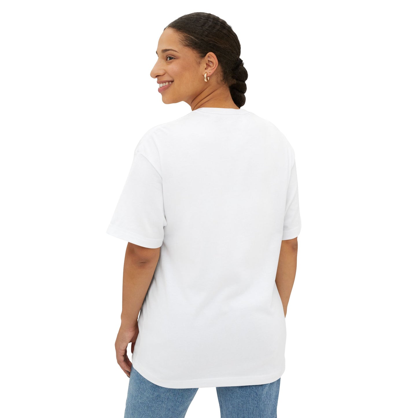 Unisex Oversized Boxy Tee  Shirt -Gestora